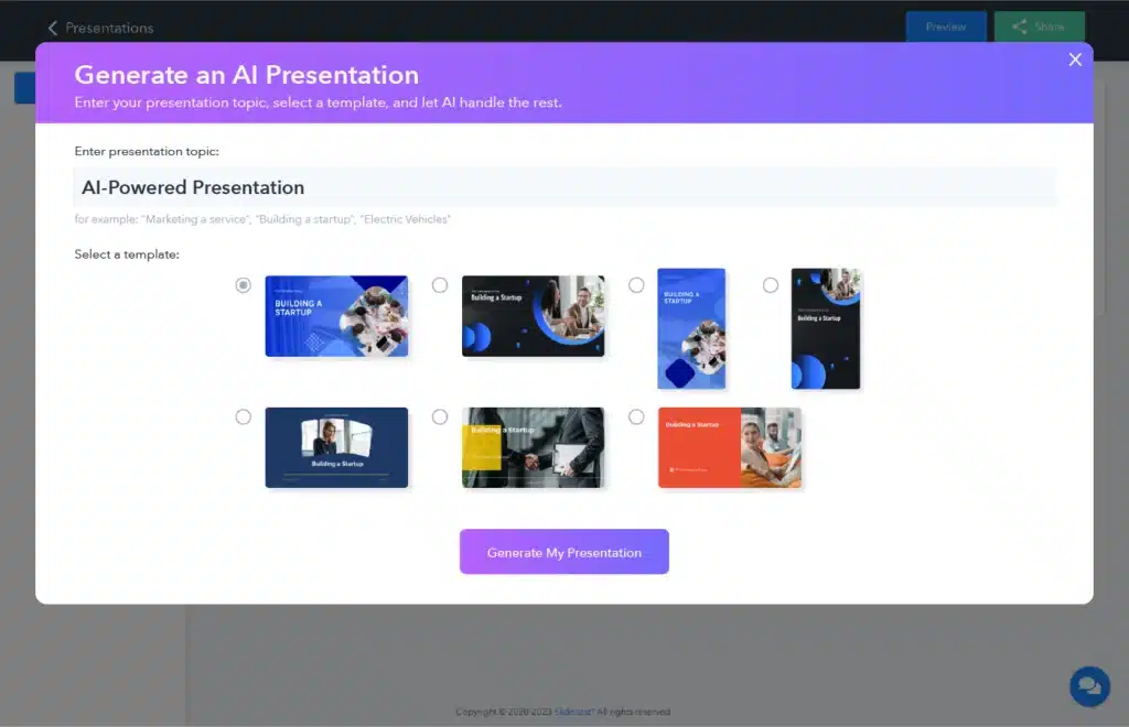 create presentation from pdf ai